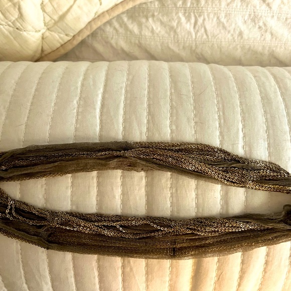 Metallic Mesh Necklace - Picture 4 of 4